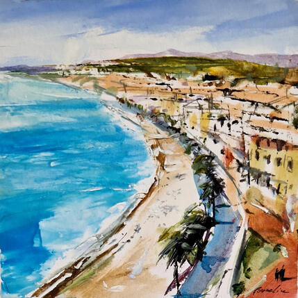 Painting nice azur by Poumelin Richard | Painting