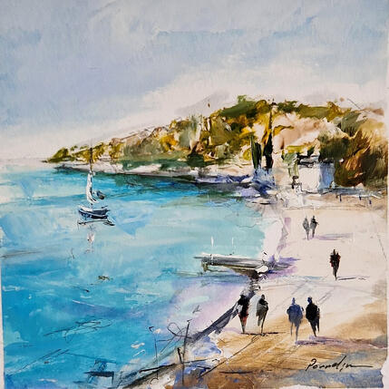Painting le cabanon by Poumelin Richard | Painting
