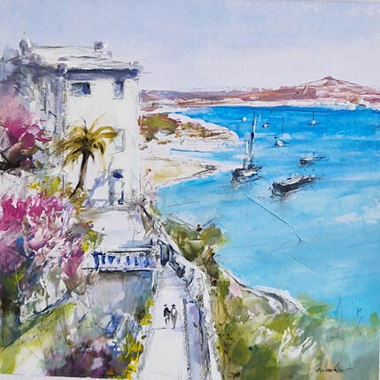 Painting on dirait le sud by Poumelin Richard | Painting