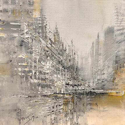 Painting Paris by Levesque Emmanuelle | Painting  Oil