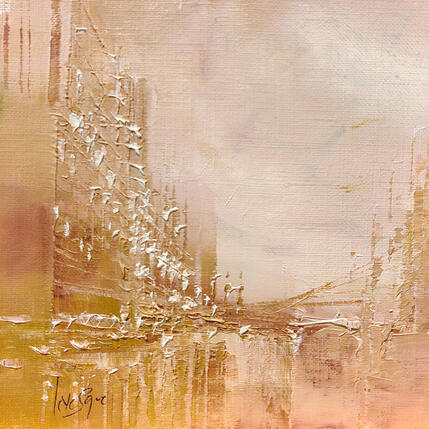 Painting Ciel rosé by Levesque Emmanuelle | Painting  Oil