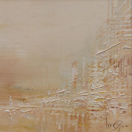 Gemälde Ville en relief von Levesque Emmanuelle | Gemälde  Öl