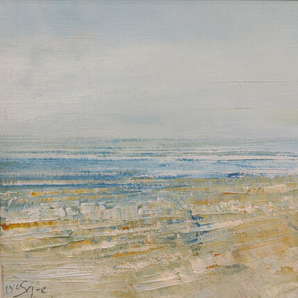 Peinture Doux rivage par Levesque Emmanuelle | Tableau  Huile