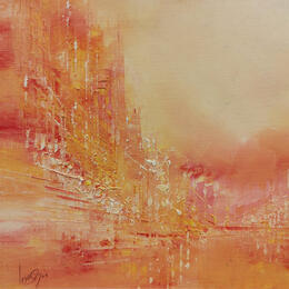 Pintura Mandarine por Levesque Emmanuelle | Pintura