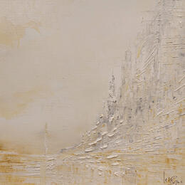 Pintura Âme blanche por Levesque Emmanuelle | Pintura