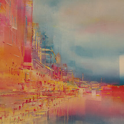 Peinture Eté pastel par Levesque Emmanuelle | Tableau  Huile