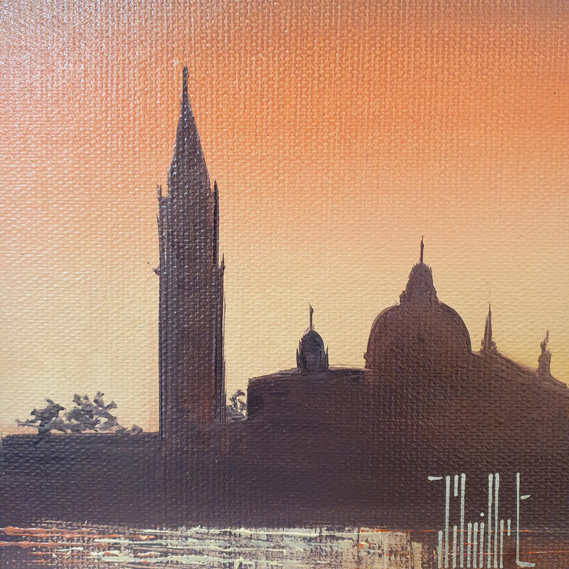 Painting Souvenir de Venise by Guillet Jerome | Painting Figurative Oil