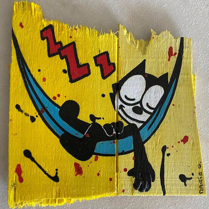 Gemälde F1 sieste en cours von Marie G. | Gemälde Pop-Art Acryl, Holz Pop-Ikonen