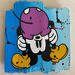 Painting F1 à l'envers by Marie G. | Painting Pop-art Pop icons Wood Acrylic