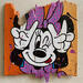 Painting F2 Chipie by Marie G. | Painting Pop-art Pop icons Wood Acrylic