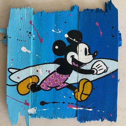 Painting F2  surfer by Marie G.  | Painting