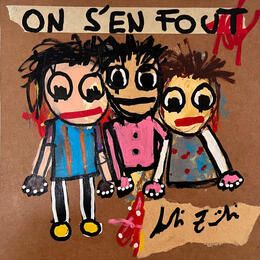 Painting ON S’EN FOUT  by Zaïdi Larbi | Painting