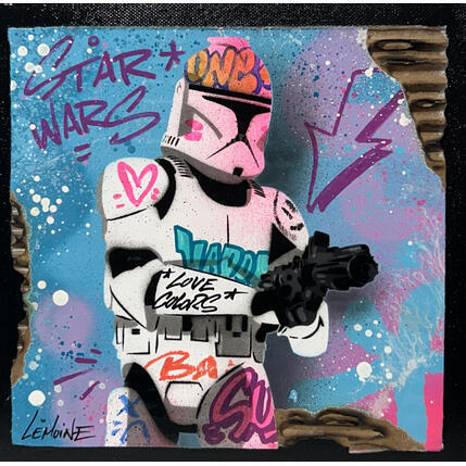 Pintura Clone 2804 por Lemoine Mael | Pintura  Iconos pop