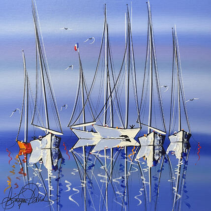 Pintura VIENS EN PAIX por Fonteyne David | Pintura