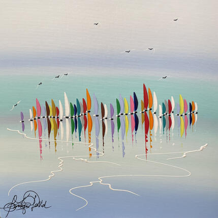 Painting LES PASTELS by Fonteyne David | Painting