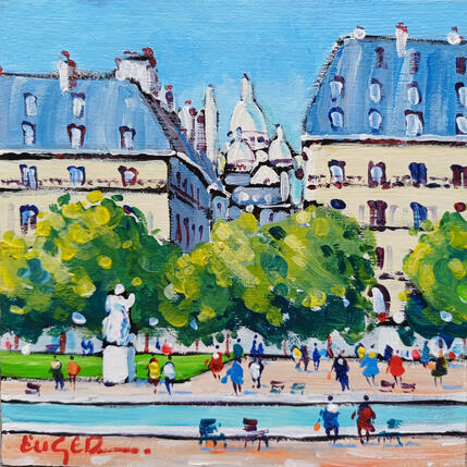 Painting JARDINS DES TUILERIES by Euger | Painting
