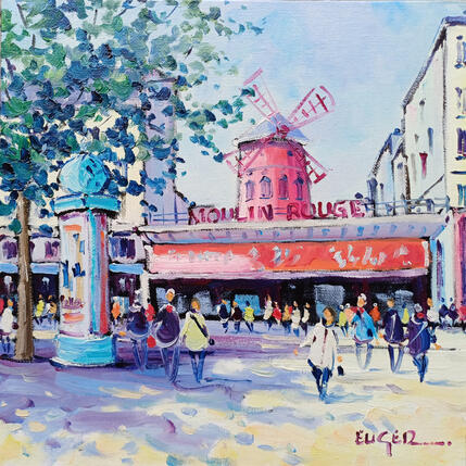 Painting LE MOULIN ROUGE by Euger | Painting