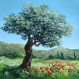 Painting Une belle journée by Blandin Magali | Painting