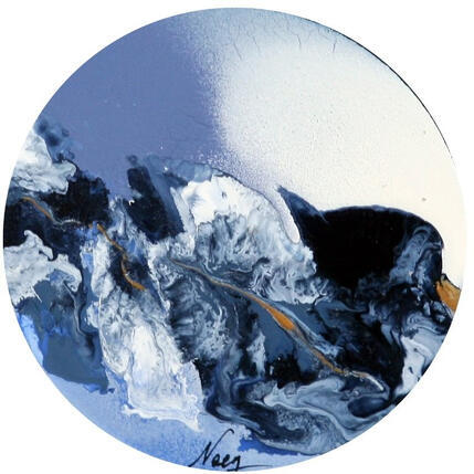 Painting C4016 by Naen | Painting Abstract Acrylic, Ink