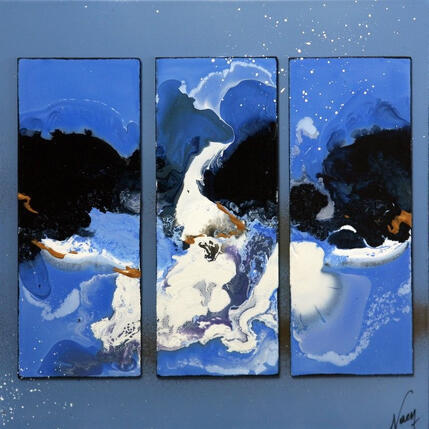 Painting C4139 by Naen | Painting Abstract Acrylic, Ink