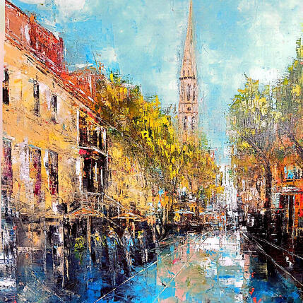 Painting Montréal 1 by Davroux Philippe  | Painting