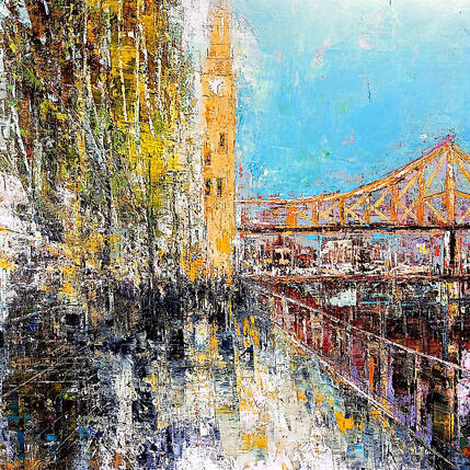 Painting  Montréal 2 by Davroux Philippe  | Painting