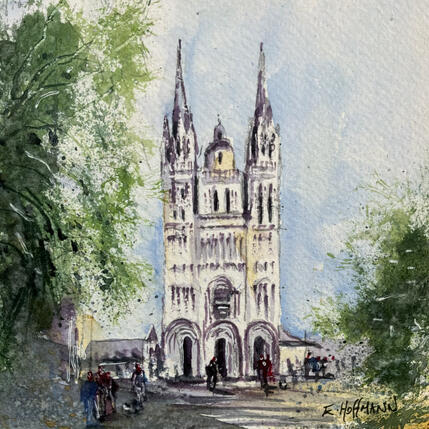 Pintura Angers Saint Maurice les nouvelles arches  por Hoffmann Elisabeth | Pintura