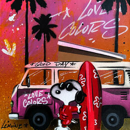 Painting Hot day by Lemoine Mael | Painting