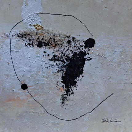 Peinture abstract A 182 par Wilms Hilde | Tableau