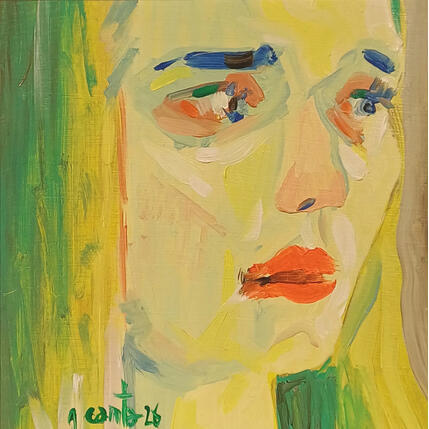 Painting Je t'en supplie, arrête by G.C.Popartist | Painting Pop-art Acrylic, Gluing, Graffiti Pop icons