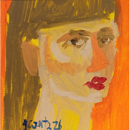 Painting Non je n'en ai pas et je n'en veux pas  by G.C.Popartist | Painting Pop-art Acrylic, Gluing, Graffiti Pop icons