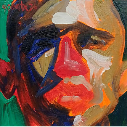 Painting Je n'irai pas habiter à Hénin Baumont  by G.C.Popartist | Painting Pop-art Acrylic, Gluing, Graffiti Pop icons