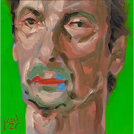 Pintura Le professeur d'économie por G.C.Popartist | Pintura  Iconos pop