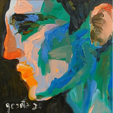 Painting Balance pas à maman stp by G.C.Popartist | Painting Pop-art Acrylic, Gluing, Graffiti Pop icons