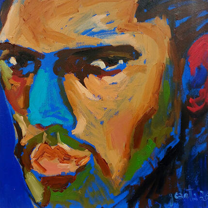 Painting Le rugby est un vrai sport  by G.C.Popartist | Painting Pop-art Acrylic, Gluing, Graffiti Pop icons