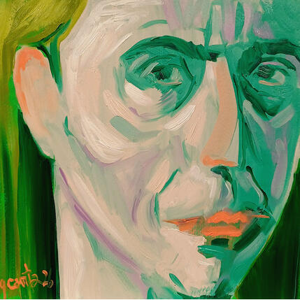 Pintura Laurence est trop vieille pour retrouver un travail  por G.C.Popartist | Pintura