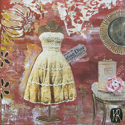 Gemälde Miss Dior  von Romanelli Karine | Gemälde