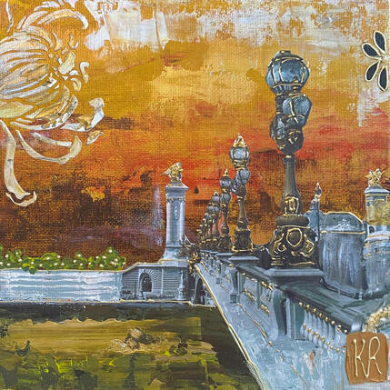 Gemälde Paris, les ponts  von Romanelli Karine | Gemälde