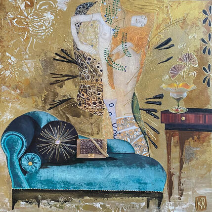 Painting Intimité  by Romanelli Karine | Painting