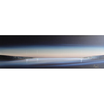 Pintura Impression marine 93 por Roussel Marie-Ange et Fanny | Pintura