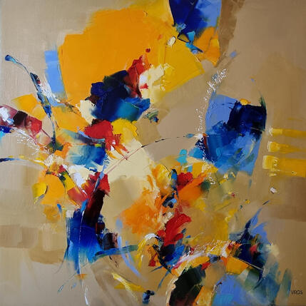 Painting Encore une journee ensoleillee by Virgis | Painting