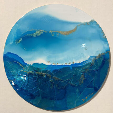 Painting 2891 Poésie Marine by Depaire Silvia | Painting Abstract Acrylic