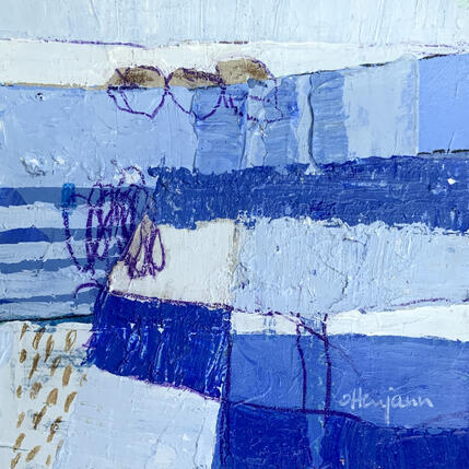 Pintura Pierre sous le bleu por Ottenjann Andrea | Pintura