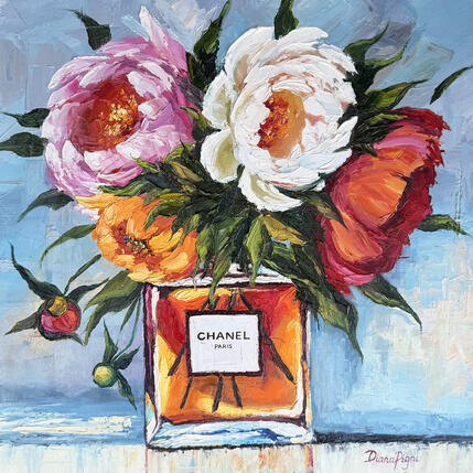 Pintura Parisian Bloom Essence por Pigni Diana | Pintura