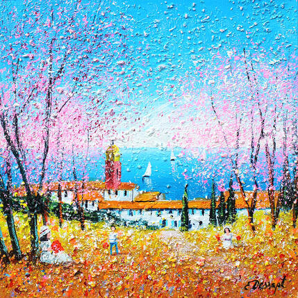 Painting Douliou Saint-Tropez by Dessapt Elika | Painting