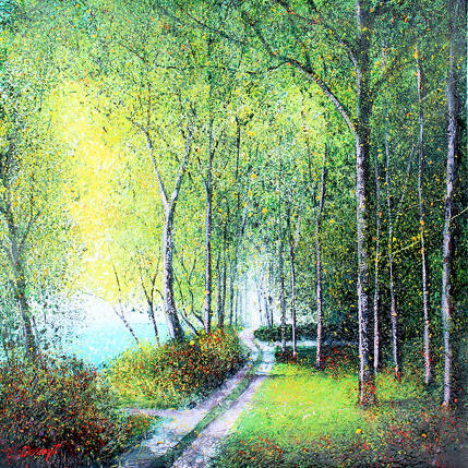 Painting L'appel de la nature by Dessapt Elika | Painting