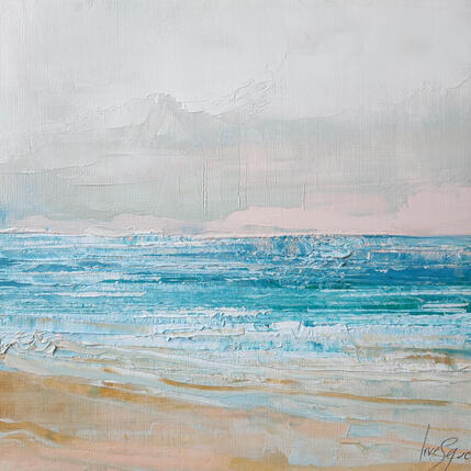 Pintura Nuage blanc por Levesque Emmanuelle | Pintura
