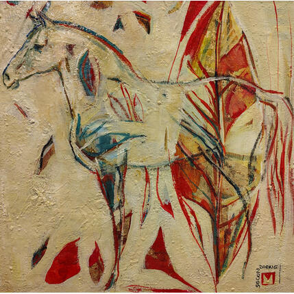 Painting La nature by Machi | Painting Figurative Oil