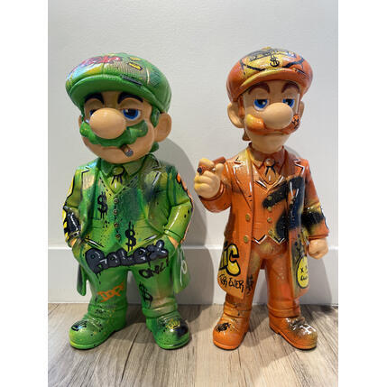 Sculpture Duo peaky blinder par So Moon | Sculpture