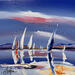 Painting La virée en mer by Fonteyne David | Painting Figurative Acrylic